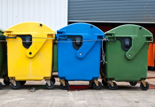 Commercial waste removal fleet servicing Anerley